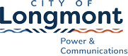 Longmont Power Communications Logo
